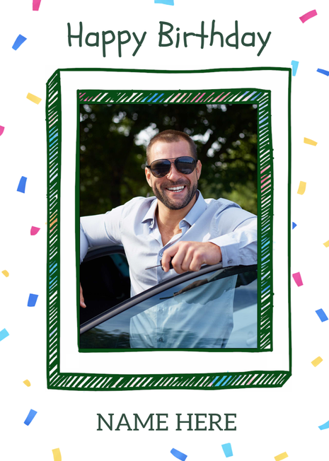 Birthday Photo Card