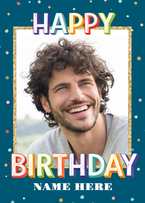 Birthday Photo Card