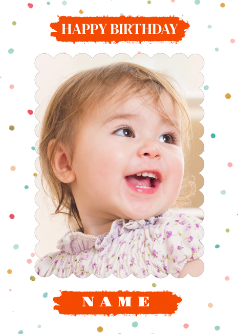 Birthday Photo Card