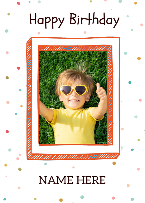 Birthday Photo Card