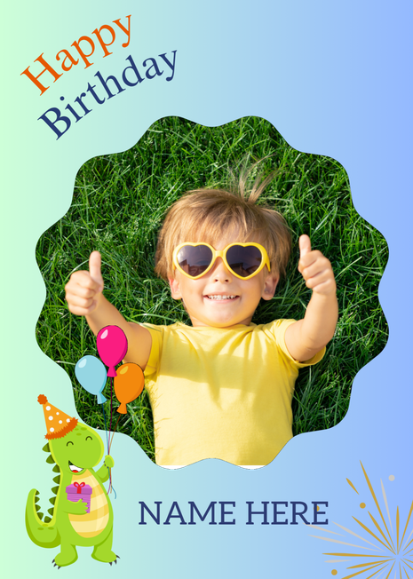 Birthday Photo Card