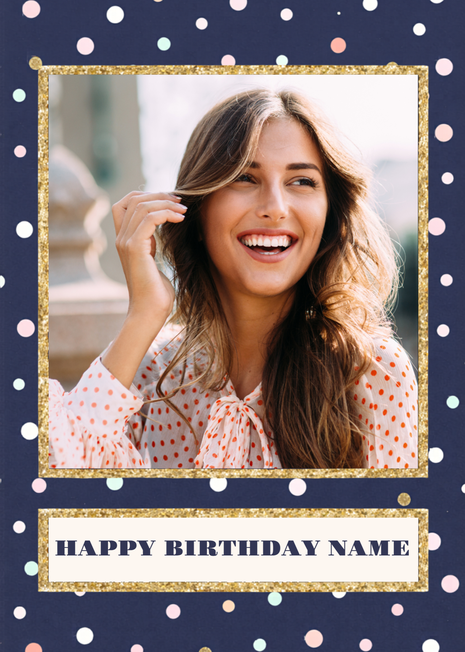 Birthday Photo Card