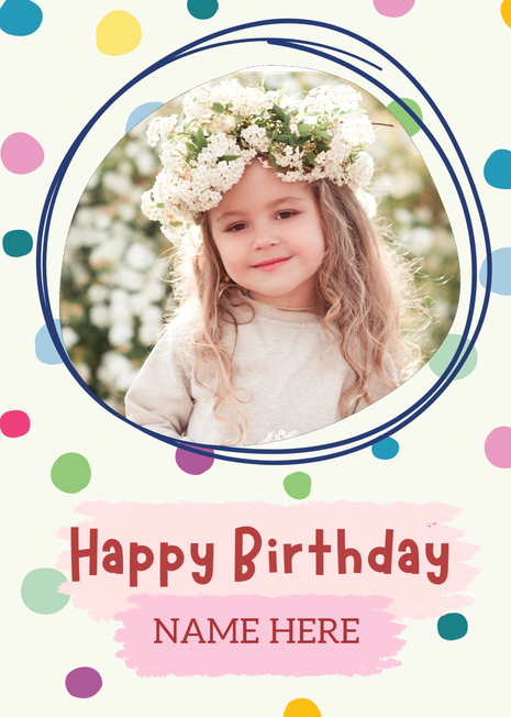 Birthday Photo Card